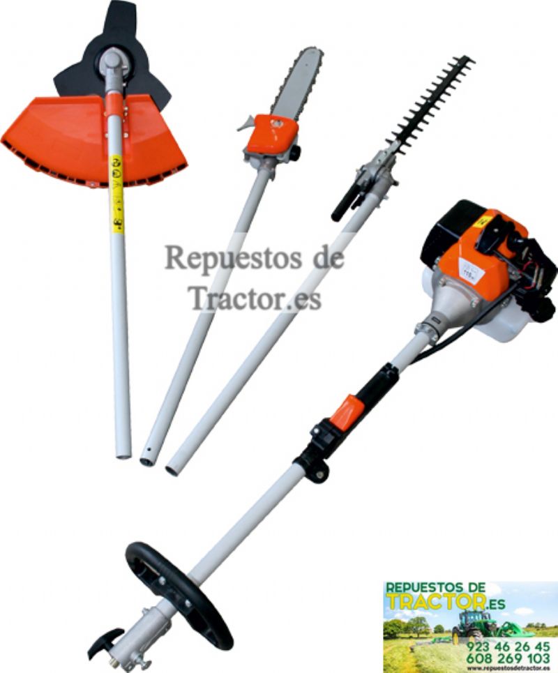 DESBROZADORA GREENTIME 3 EN 1
